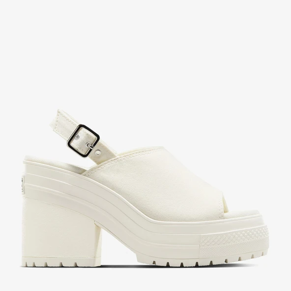 Converse Chuck 70 De Luxe Heel Unisex Krem Platform Sandalet ürün görseli 1