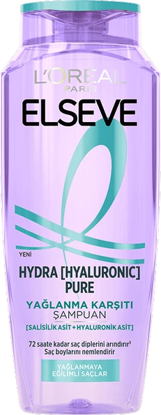 Elseve Hydra Hyaluronic Pure Şampuan 300 ml ürün görseli 1