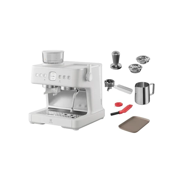 Electrolux E8EC1-8SW Öğütücülü Espresso Makinesi ürün görseli 1