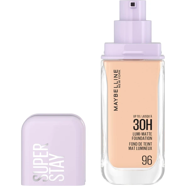 Maybelline New York Super Stay Lumi Matte Fondöten - 96 ürün görseli 1