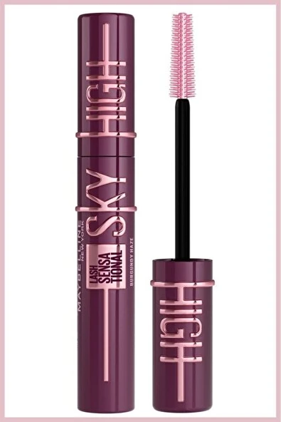 Maybelline New York Lash Sensational Sky High Burgundy Haze Maskara ürün görseli 1