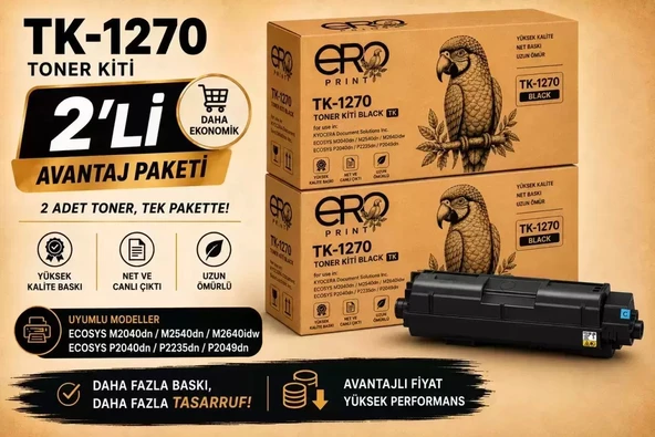 Kyocera MA4000fx Muadil Toner - 2'li Avantaj Paket ürün görseli 1