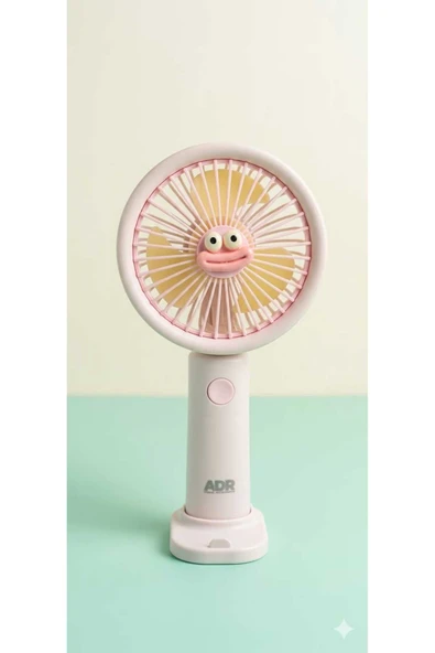 ADR Mini Vantilatör Fan El Pervanesi 3 Kademe Hız 3 Farklı Renk ürün görseli 1