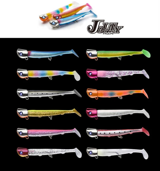 JOLTY MINI 14G JIGHEAD&SİLİKON GÖVDE #05 (18G) - Resim 2
