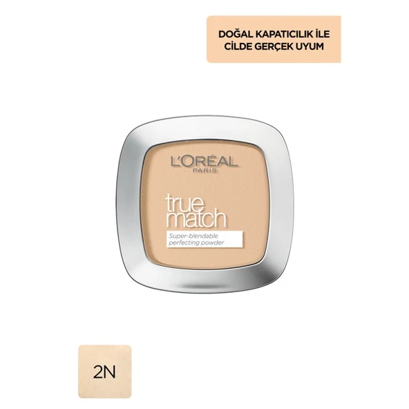 L'Oréal Paris True Match Pudra 2.N Vanilla ürün görseli 1