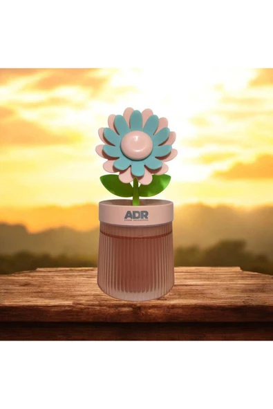 ADR 260 ml Hava Nemlendirici Buhar Makinesi Ultrasonik Aroma Difüzör Oda Nemlendirici Işıklı ürün görseli 1