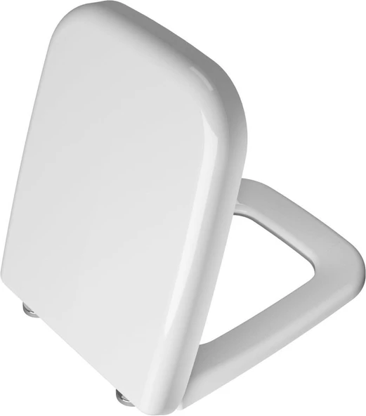 VitrA Shift 91-003-001 Klozet Kapağı, Duroplast, 50.2 x 38.4 x 6.2 cm, Beyaz Teşhir ürün görseli 1