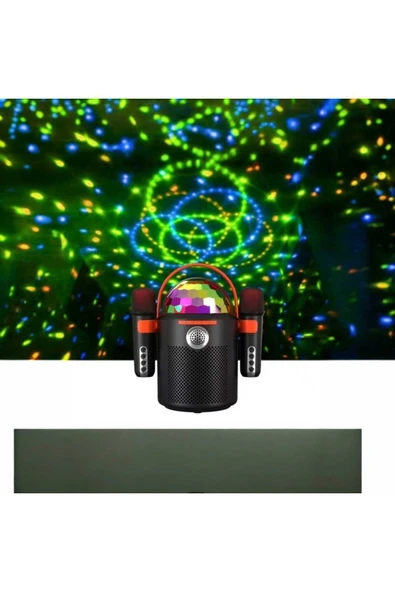 ERD TEKNOLEJİM Y13 Mikrofonlu Rgb Ledli Taşınabilir Bluetooth Hoparlör Çift Mikrofonlu Süper Bass ürün görseli 1