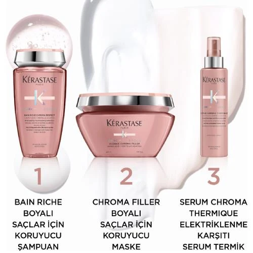 Kerastase Chroma Absolu Sülfatsız Besleyici Ve Koruyucu Şampuan 250 Ml - Resim 6