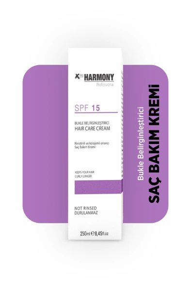 X Pro Harmony Spf 15 Durulanmayan Bukle Belirginleştirici Cream 250 ml ürün görseli 1