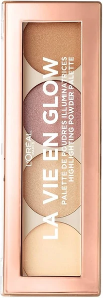L'Oreal Paris Aydınlatıcı Paleti - La Vie En Glow Warm Glow ürün görseli 1