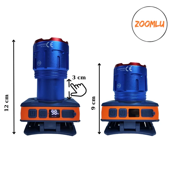 PTTAVM: Powerdex PD-2572 Profesyonel Kafa Lambası - 4000 Lümen 60W