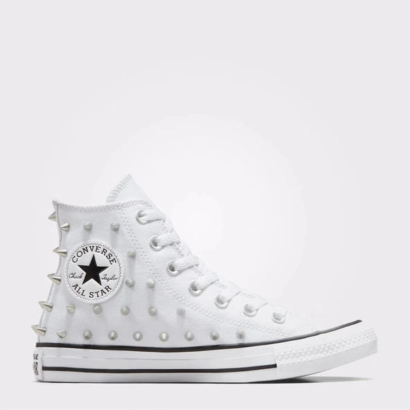Converse Chuck Taylor All Star Studded Unisex Beyaz Sneaker ürün görseli 1
