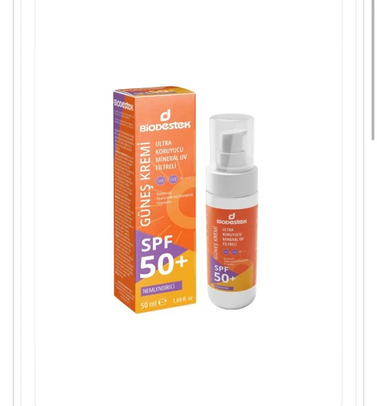 BioDestek Güneş Kremi Nemlendirici 50 Ml ürün görseli 1