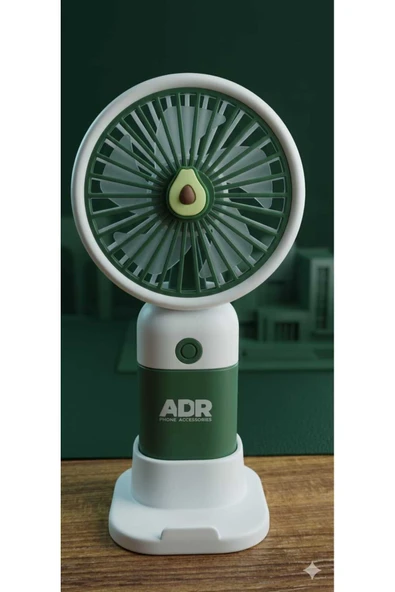 ADR Mini Vantilatör Fan El Pervanesi Küçük Mini Vantilatör 3 Kademeli 5 Farklı Renk ürün görseli 1
