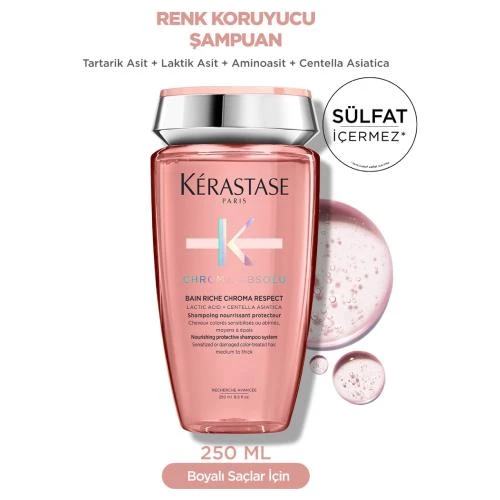 Kerastase Chroma Absolu Sülfatsız Besleyici Ve Koruyucu Şampuan 250 Ml - Resim 2