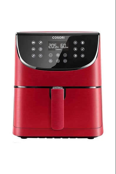 Cosori Premium XXL Airfryer 5.5 lt Yağsız Kırmızı Fritöz ürün görseli 1