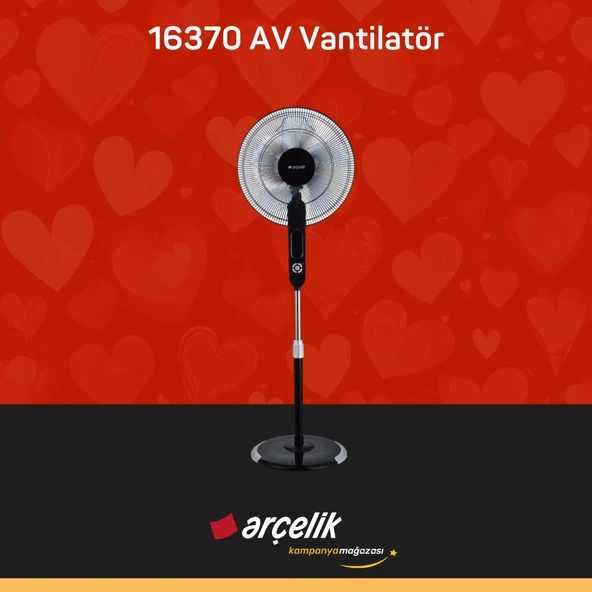 ARÇELİK 16370 AV Ayaklı Vantilatör ürün görseli 1