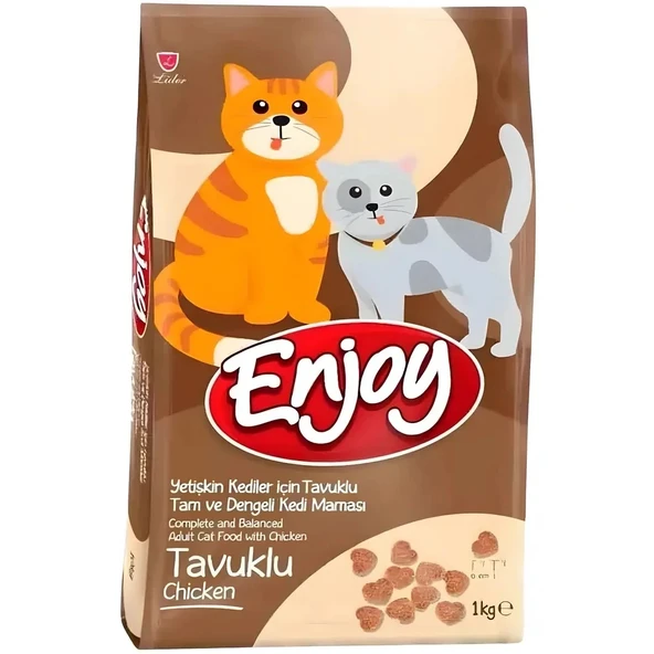 Enjoy Tavuklu Kedi Maması 1kg ürün görseli 1
