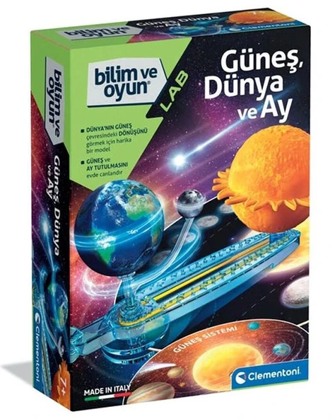 Clementoni Bilim ve Oyun Güneş Dünya ve Ay 64738 ürün görseli 1