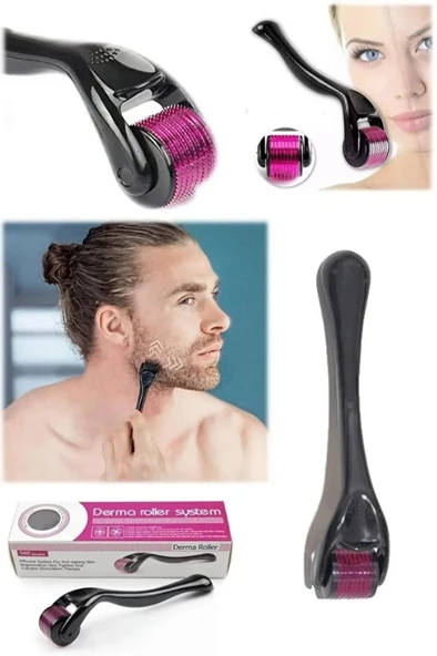 Derma Roller System 540 Titanyum İğneli 1 Mm - Resim 3