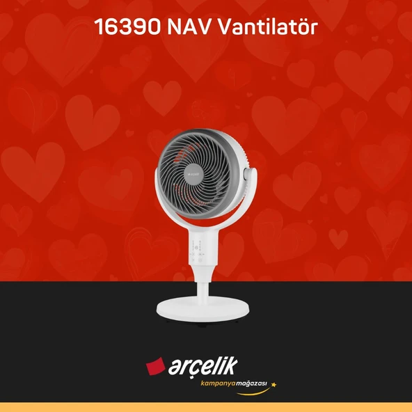 ARÇELİK 16390 NAV Ayaklı Vantilatör - Resim 3