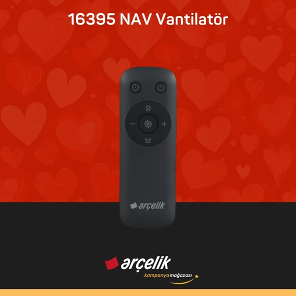 ARÇELİK 16395 NAV Ayaklı Vantilatör - Resim 4