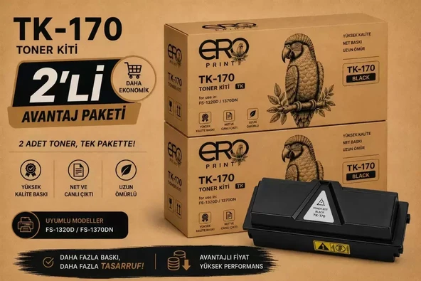 Kyocera ECOSYS P2135 Muadil Toner - 2'li Avantaj Paket ürün görseli 1