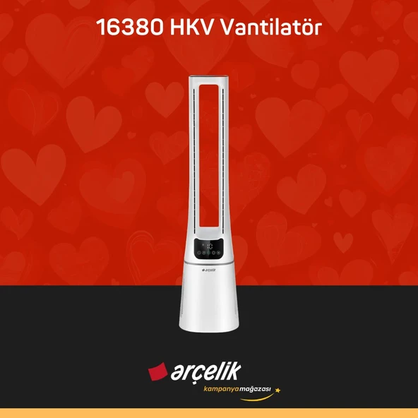 ARÇELİK 16380 HKV Kule Tipi Vantilatör ürün görseli 1