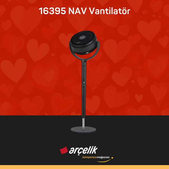 ARÇELİK 16395 NAV Ayaklı Vantilatör - Resim 3