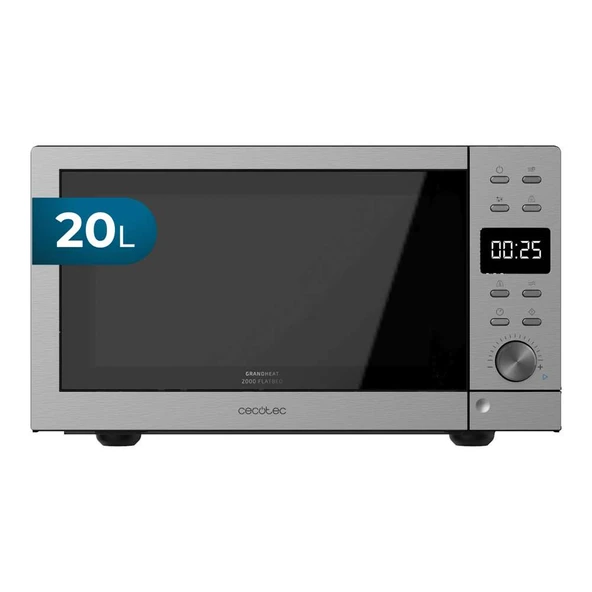 Cecotec GrandHeat 2000 Flatbed Steel Dijital Mikrodalga Fırın ürün görseli 1