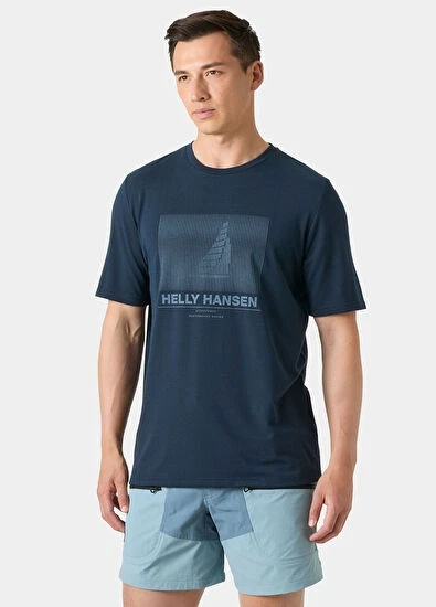 Helly Hansen HP Race Graphic Erkek T-Shirt Navy ürün görseli 1