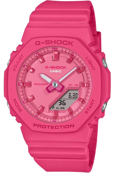 CASIO G-Shock GMA-P2100PP-4ADR Pembe Renk 20 ATM Su Geçirmez Yeni Analog Dijital Spor Kadın Kol Saat ürün görseli 1