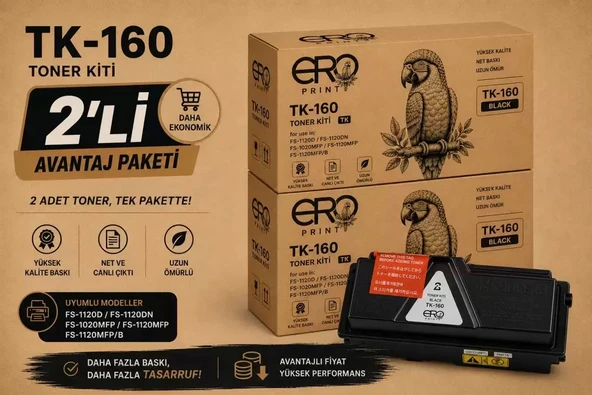 Kyocera FS-1120DN Muadil Toner - 2'li Avantaj Paket ürün görseli 1