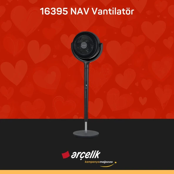 ARÇELİK 16395 NAV Ayaklı Vantilatör - Resim 2