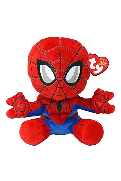 TY Peluş Spider-Man 20 cm - En Sevilen Süper Kahraman Yanınızda! ürün görseli 1