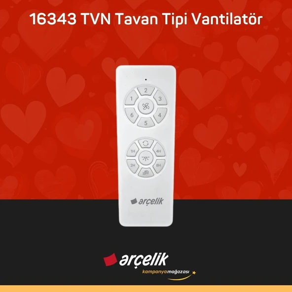 ARÇELİK 16343 TVN Tavan Tipi Vantilatör - Resim 2