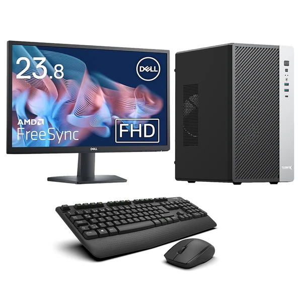 Turbox Tx9373 i5 6400 8GB Ram 256GB M.2 NVMe SSD 23.8 FHD Dell Monitör Kurumsal Ofis Oem Paket ürün görseli 1