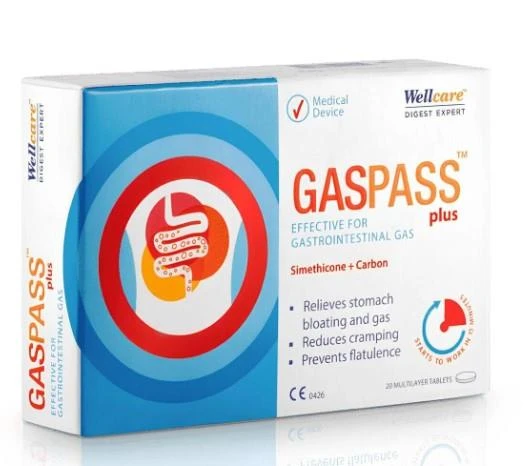 Wellcare Gaspass Plus 20 Tablet ürün görseli 1