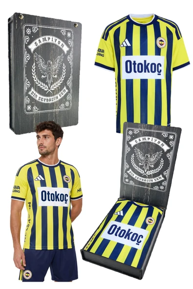 FENERBAHÇE ORİJİNAL LİSANSLI SARI-LACİVERT 26/27 YETİŞKİN FORMA LAZER KUTU HEDİYELİ ürün görseli 1