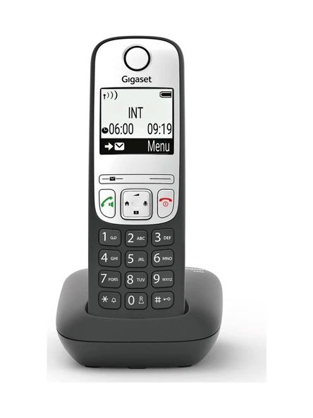 GIGASET TELSIZ DECT TELEFON A690 SIYAH - Resim 2