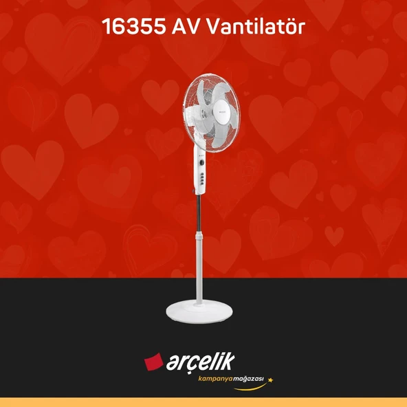 ARÇELİK 16355 AV Ayaklı Vantilatör - Resim 2