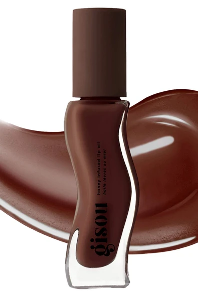 Gisou Honey Infused Nemlendirici ve Parlatıcı Dudak Bakım Yağı Milky Mocha 8ML ürün görseli 1
