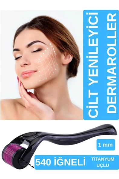 Derma Roller System 540 Titanyum İğneli 1 Mm - Resim 7