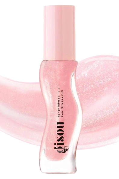 Gisou Honey Infused Nemlendirici ve Işıltılı Dudak Bakım Yağı Watermelon Sugar 8ML ürün görseli 1