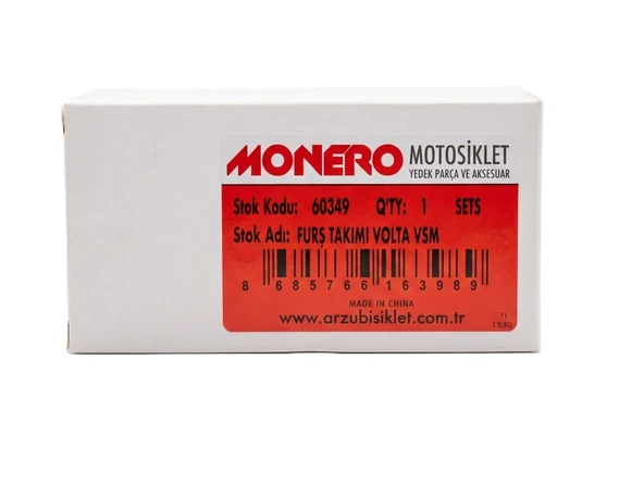 Monero Volta Vsm Furş Takımı - Resim 2