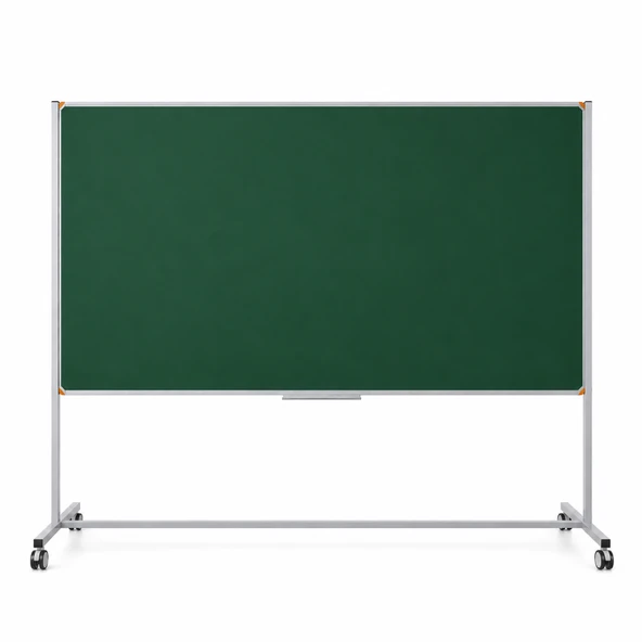 Emaye Yüzey Mobil Yazı Tahtası 120x200cm Yeşil ürün görseli 1