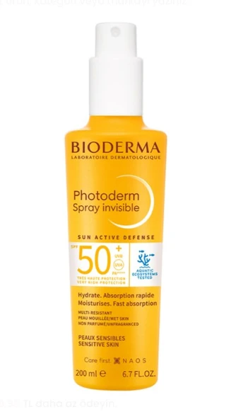 Bioderma Photoderm SPF50+ Güneş Koruyucu Sprey 200 ml ürün görseli 1