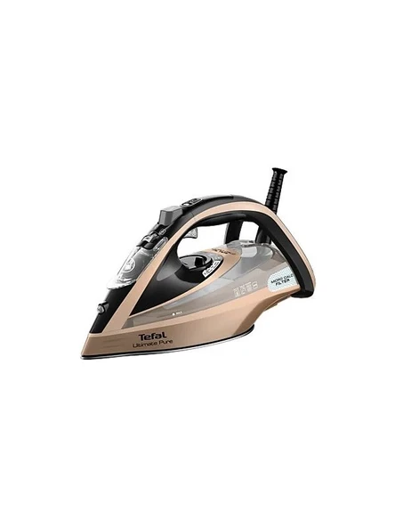 Tefal Ultimate Pure FV9852 Buharlı Ütü Siyah - Sarı ürün görseli 1