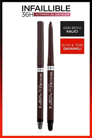 L'Oreal Paris Infaillable Automatic Jel Eyeliner 004 ürün görseli 1